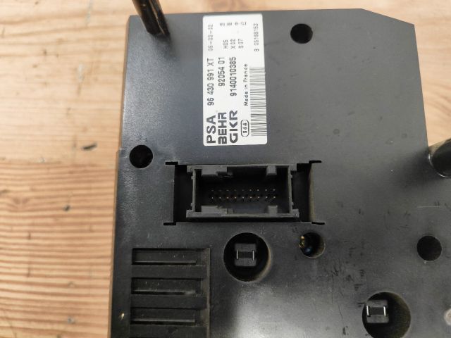 bontott PEUGEOT 307 Fűtéskapcsoló