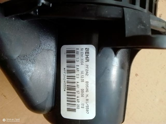 bontott PEUGEOT 307 Fűtőmotor (Klímás)