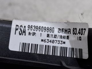 bontott PEUGEOT 307 Fűtőradiátor (Elektromos)