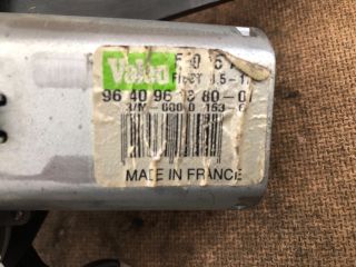 bontott PEUGEOT 307 Hátsó Ablaktörlő Motor