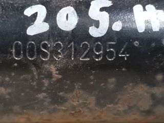 bontott PEUGEOT 307 Hátsó Lökhárító Merevítő (Fém)