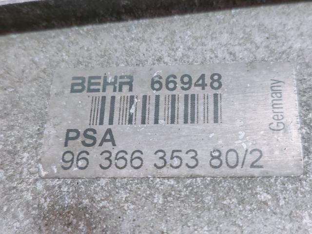 bontott PEUGEOT 307 Intercooler