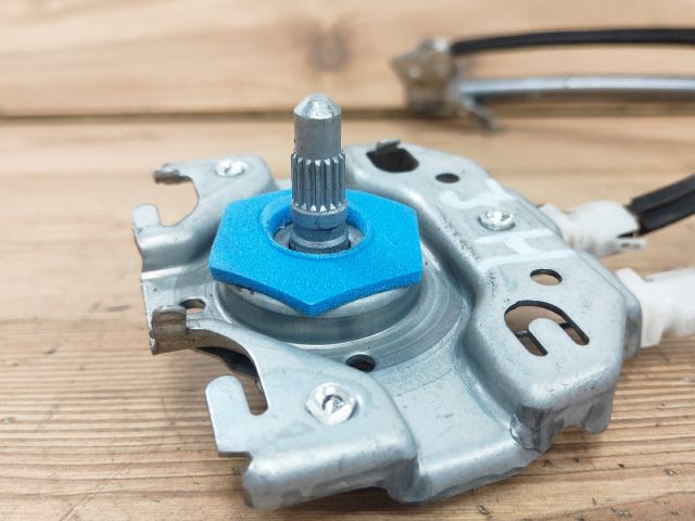 bontott PEUGEOT 307 Jobb hátsó Ablakemelő Szerkezet (Mechanikus)