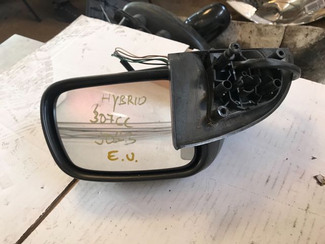 bontott PEUGEOT 307 Jobb Visszapillantó Tükör (Elektromos)