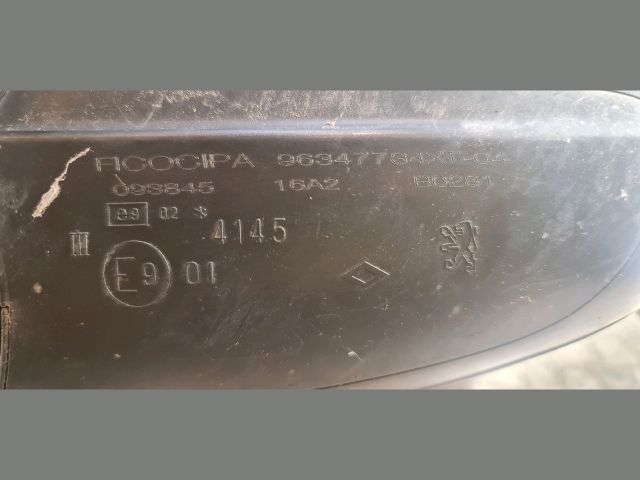 bontott PEUGEOT 307 Jobb Visszapillantó Tükör (Elektromos)