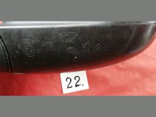 bontott PEUGEOT 307 Jobb Visszapillantó Tükör (Elektromos)