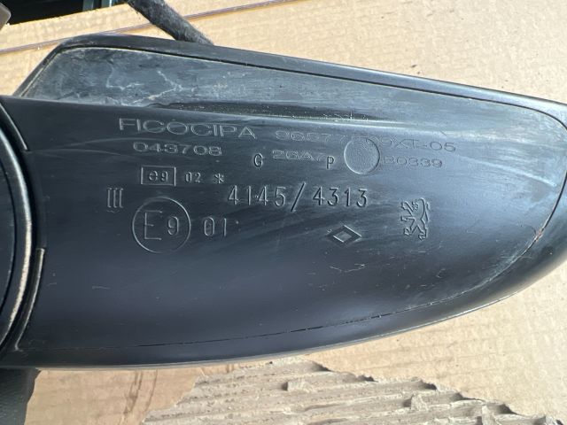 bontott PEUGEOT 307 Jobb Visszapillantó Tükör (Elektromos)