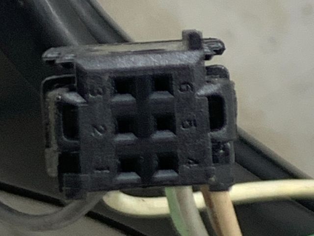 bontott PEUGEOT 307 Jobb Visszapillantó Tükör (Elektromos)