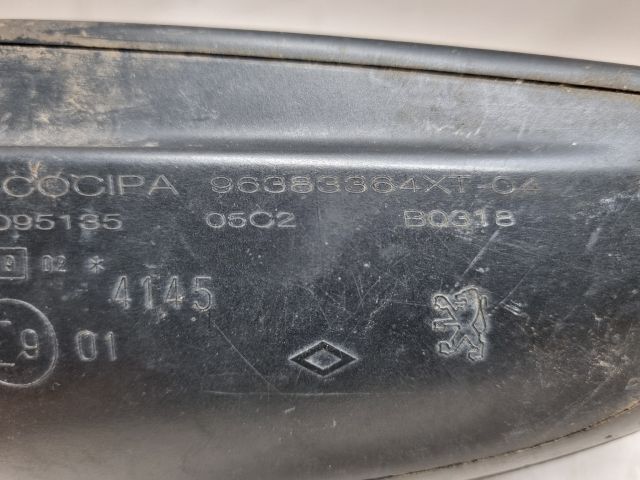 bontott PEUGEOT 307 Jobb Visszapillantó Tükör (Mechanikus)