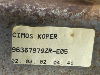 bontott PEUGEOT 307 Kézifék Kar