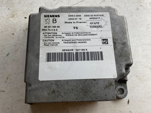 bontott PEUGEOT 307 Légzsák Elektronika