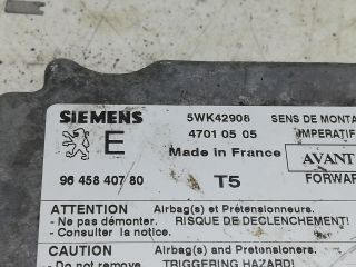 bontott PEUGEOT 307 Légzsák Elektronika