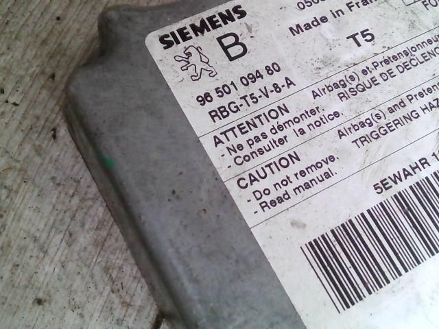 bontott PEUGEOT 307 Légzsák Elektronika