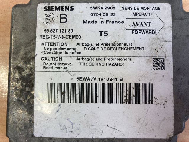 bontott PEUGEOT 307 Légzsák Elektronika