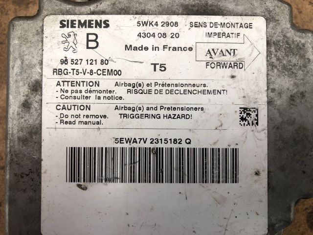 bontott PEUGEOT 307 Légzsák Elektronika