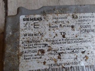 bontott PEUGEOT 307 Légzsák Elektronika