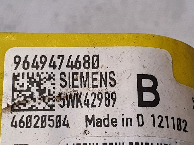 bontott PEUGEOT 307 Légzsák Indító Modul Oldallégzsák