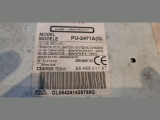 bontott PEUGEOT 307 Rádió / CD