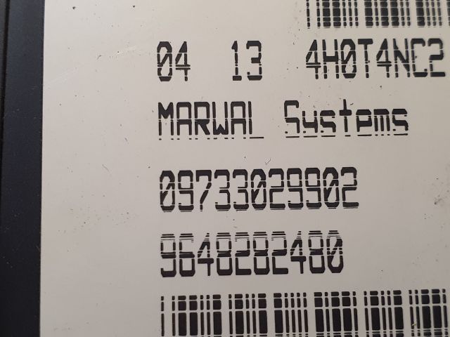 bontott PEUGEOT 307 Üzemanyag Befecskendező Vezérlő