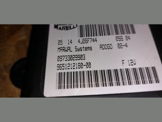 bontott PEUGEOT 307 Üzemanyag Befecskendező Vezérlő