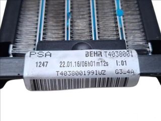 bontott PEUGEOT 308 Fűtőradiátor