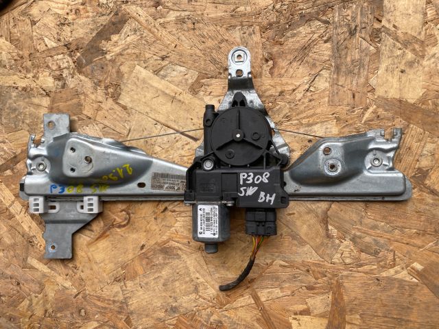 bontott PEUGEOT 308 Bal hátsó Ablakemelő Szerkezet (Elektromos)