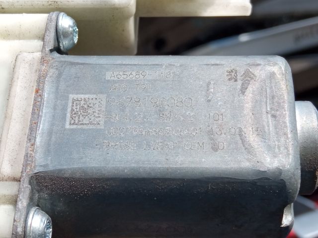 bontott PEUGEOT 308 Bal hátsó Ablakemelő Szerkezet (Elektromos)