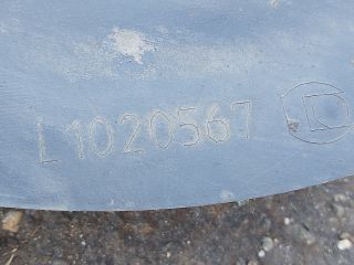 bontott PEUGEOT 308 Bal hátsó Hátsó Dobbetét (Kerékjárati, Műanyag)