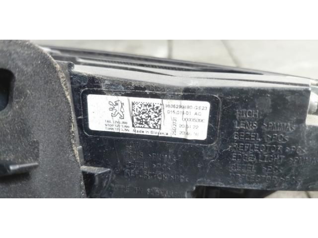 bontott PEUGEOT 308 Bal Külső Hátsó Lámpa