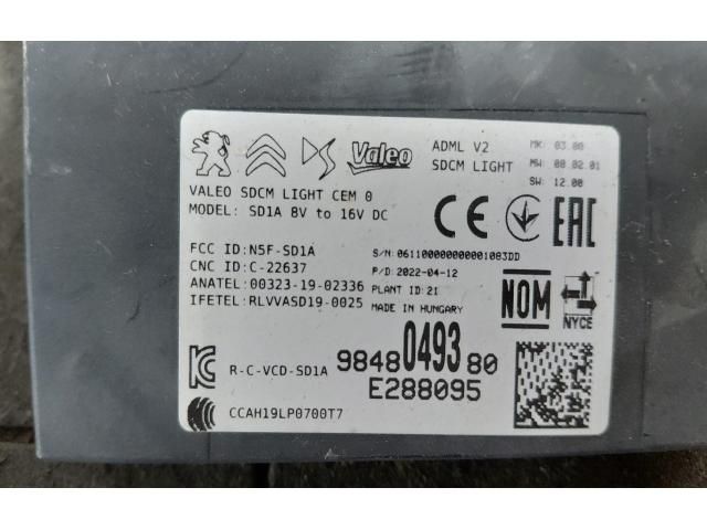 bontott PEUGEOT 308 Fényszóró Elektronika