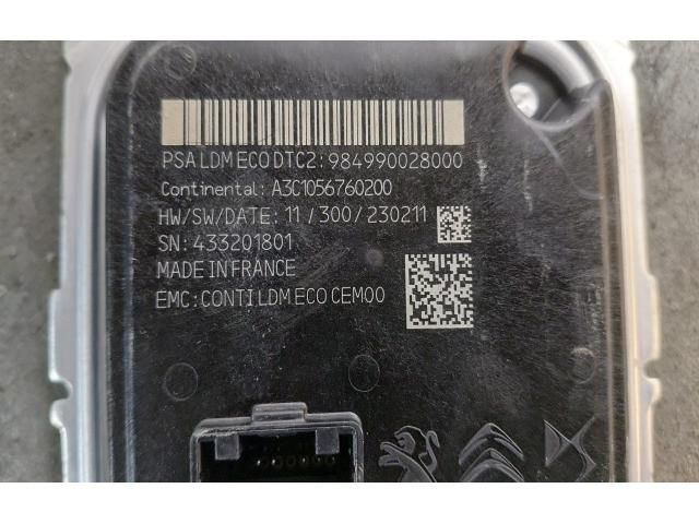 bontott PEUGEOT 308 Fényszóró Elektronika