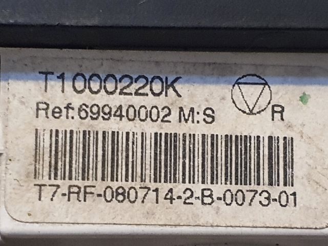 bontott PEUGEOT 308 Fűtéskapcsoló (manuális klímás)