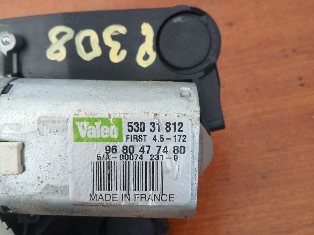 bontott PEUGEOT 308 Hátsó Ablaktörlő Motor