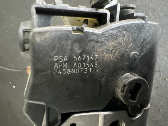 bontott PEUGEOT 308 Jobb első Ajtózár