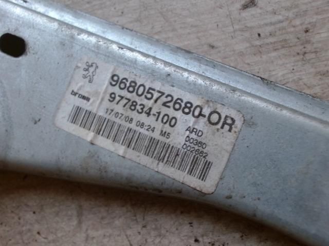bontott PEUGEOT 308 Jobb hátsó Ablakemelő Szerkezet (Mechanikus)