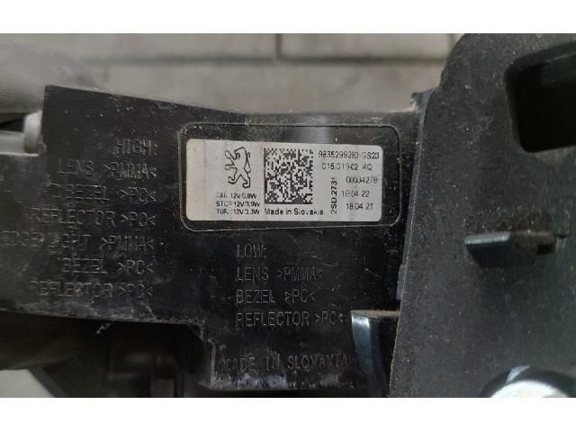 bontott PEUGEOT 308 Jobb Külső Hátsó Lámpa
