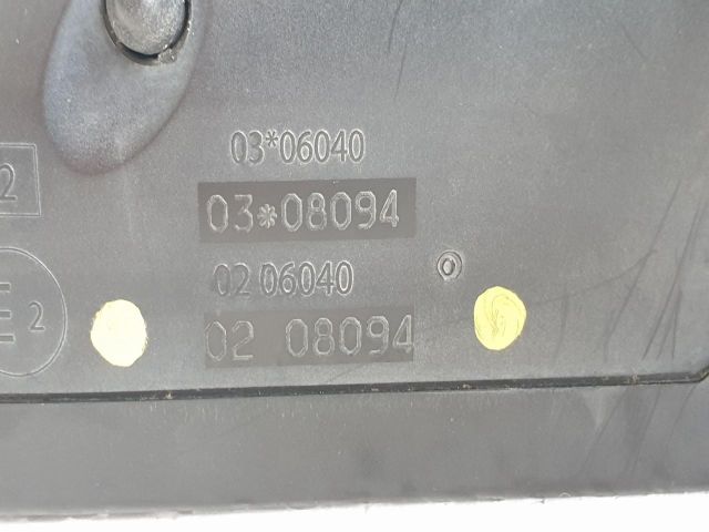 bontott PEUGEOT 308 Jobb Visszapillantó Tükör (Elektromos)