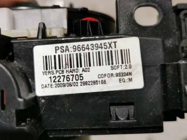 bontott PEUGEOT 308 Komplett Kormánykapcsoló (Bajuszkapcsoló)