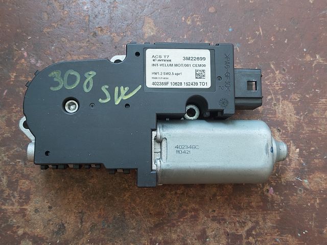 bontott PEUGEOT 308 Tetőablak Motor