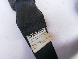 bontott PEUGEOT 4007 Jobb hátsó Biztonsági Öv