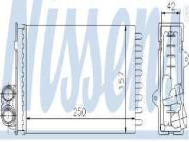 bontott PEUGEOT 405 Fűtőradiátor