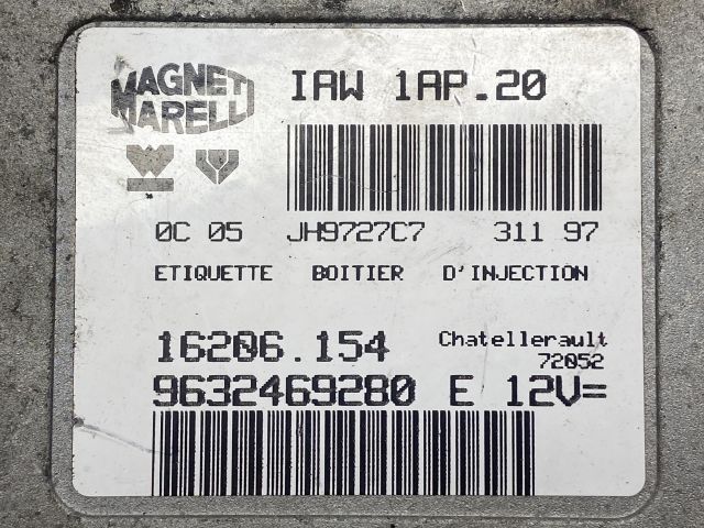 bontott PEUGEOT 406 Motorvezérlő