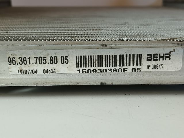 bontott PEUGEOT 406 Vízhűtő Radiátor (Nem klímás)