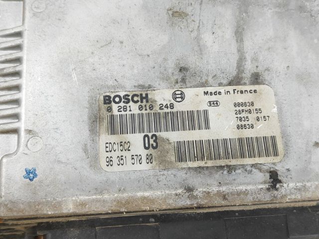 bontott PEUGEOT 406 Motorvezérlő