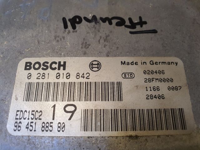 bontott PEUGEOT 406 Motorvezérlő