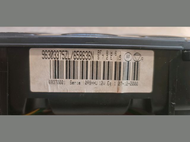 bontott PEUGEOT 406 Fűtéskapcsoló (digit klímás)