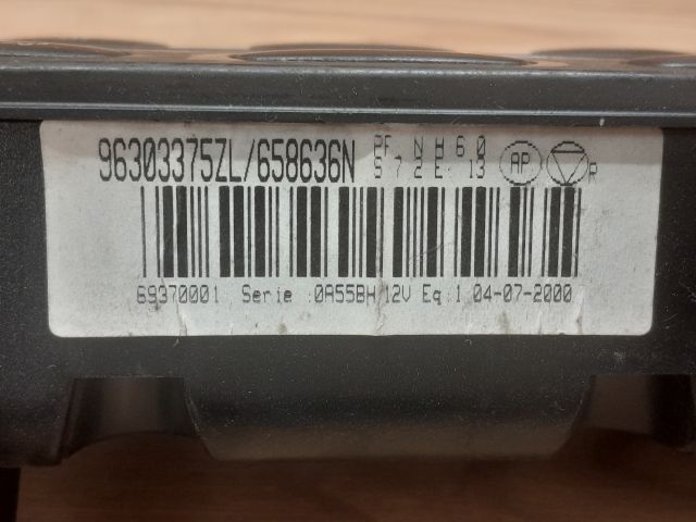 bontott PEUGEOT 406 Fűtéskapcsoló (digit klímás)