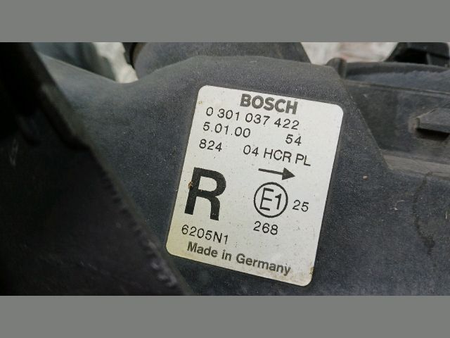 bontott PEUGEOT 406 Jobb Fényszóró