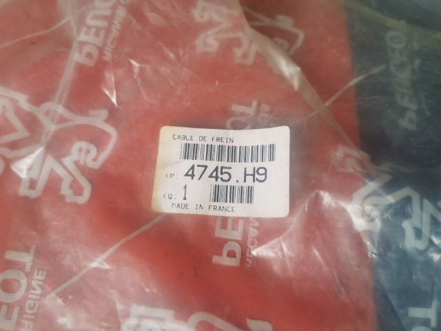 bontott PEUGEOT 406 Kézifék Bowden