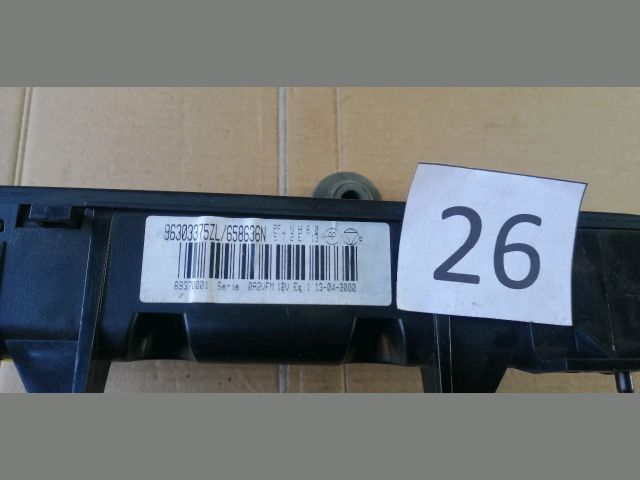 bontott PEUGEOT 406 Klíma Kapcsoló